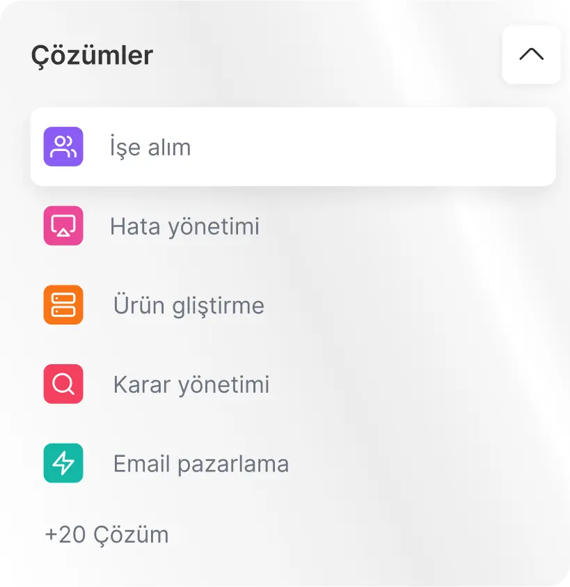 Çözümler